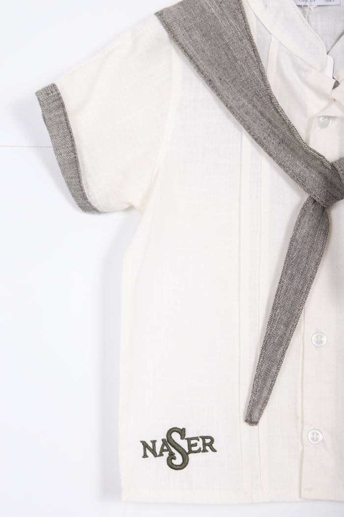 Erkek Çocuk Alt Üst Takım 1-5 Yaş 12522 Gri - 2