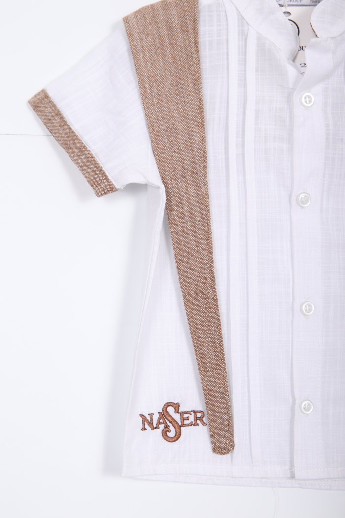 Erkek Çocuk Alt Üst Takım 1-5 Yaş 12522 Bej - 4