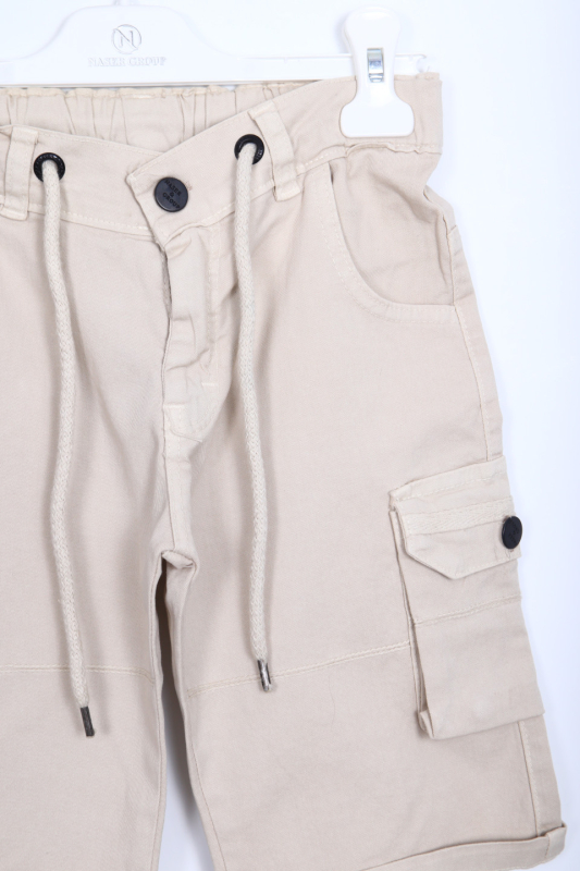 Erkek Çocuk Alt Üst Şort Takım 8-14 Yaş 4144 Yeşil - 4