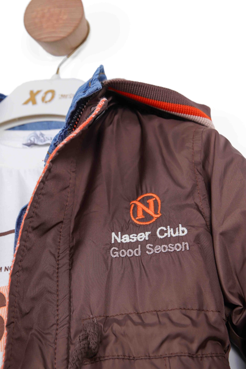 Erkek Çocuk Alt Üst Takım 1-3 Yaş 11052 Kahverengi - 9