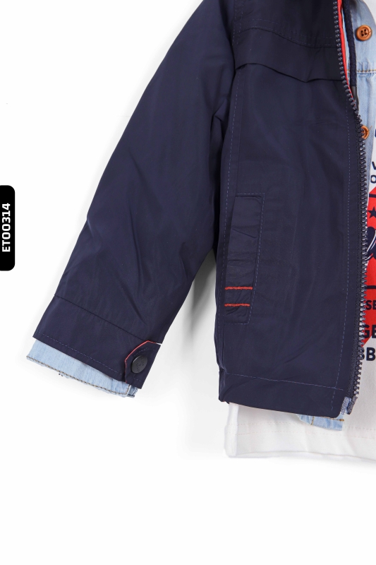 Erkek Çocuk Alt Üst Takım 12-36 Ay 12054 Kırmız - Lacivert - 8