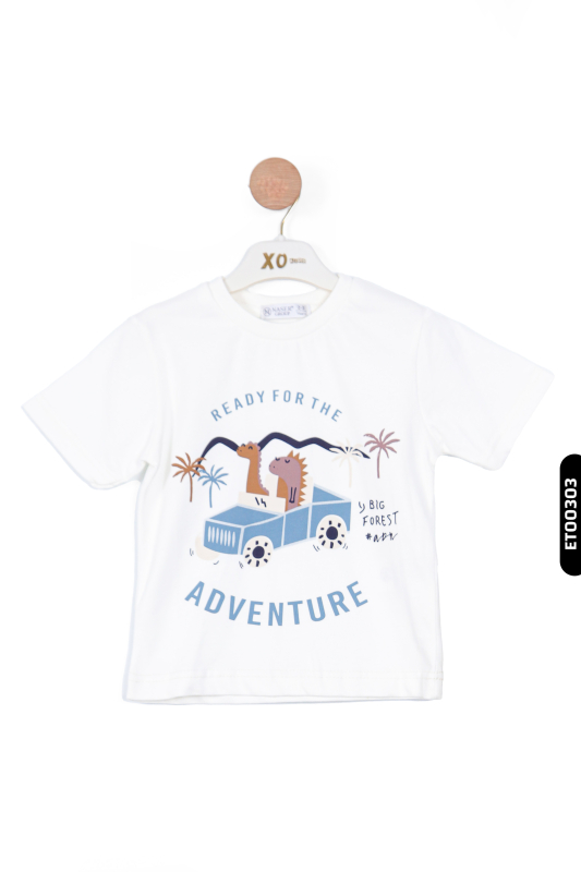 Erkek Çocuk Kargolu Alt Üst Takım 2-5 Yaş 12056 Ekru - Pembe - 8