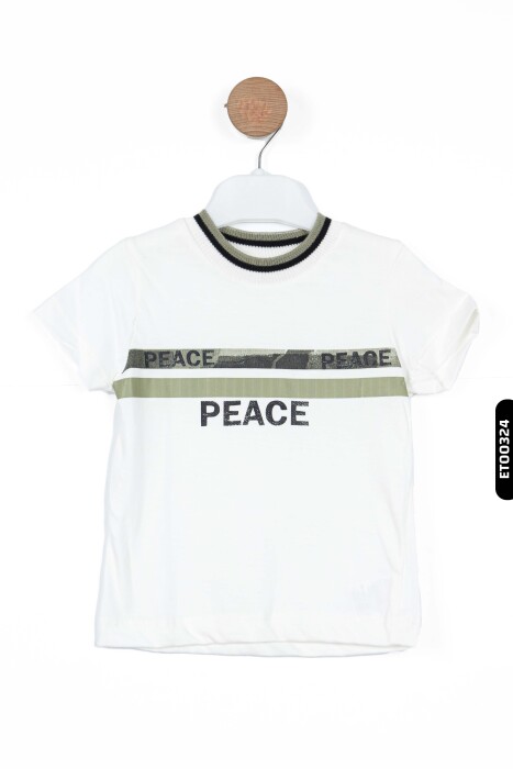 Polo Yakalı Düğmeli Fleto Cepli 4'lü Erkek Çocuk Alt Üst Takım 6-36 Ay 1143 Siyah - Yeşil - 5