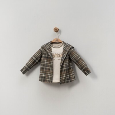 Erkek Çocuk Pantolon Takım 6-36 Ay 4213 Haki - 3