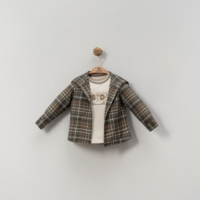 Erkek Çocuk Pantolon Takım 6-36 Ay 4213 Haki - 3