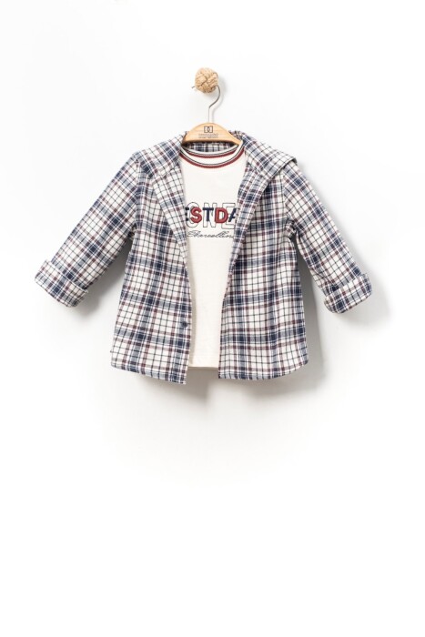 Erkek Çocuk Pantolon Takım 2-7 Yaş 4454 Kırmızı - 2