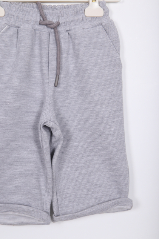 Erkek Çocuk Alt Üst Takım 1-5 Yaş 8014 Gri - 3