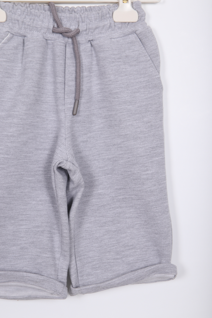 Erkek Çocuk Alt Üst Takım 1-5 Yaş 8014 Gri - 3