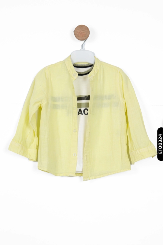 Erkek Çocuk Alt Üst Takım 6-36 Ay 1143 Siyah - Yeşil - 4