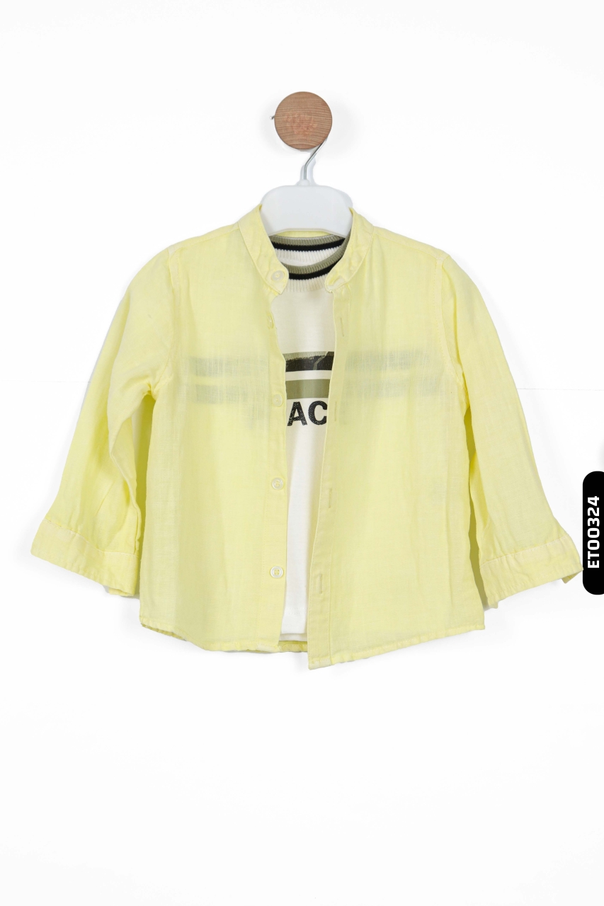 Erkek Çocuk Alt Üst Takım 6-36 Ay 1143 Siyah - Yeşil - 4