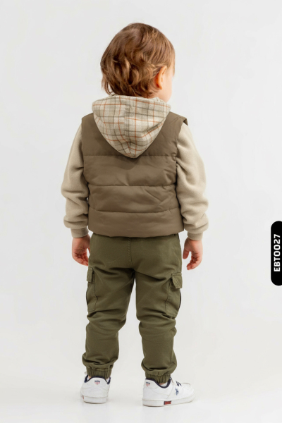 Erkek Çocuk Alt Üst Takım 1-5 Yaş 2533 Haki - 2