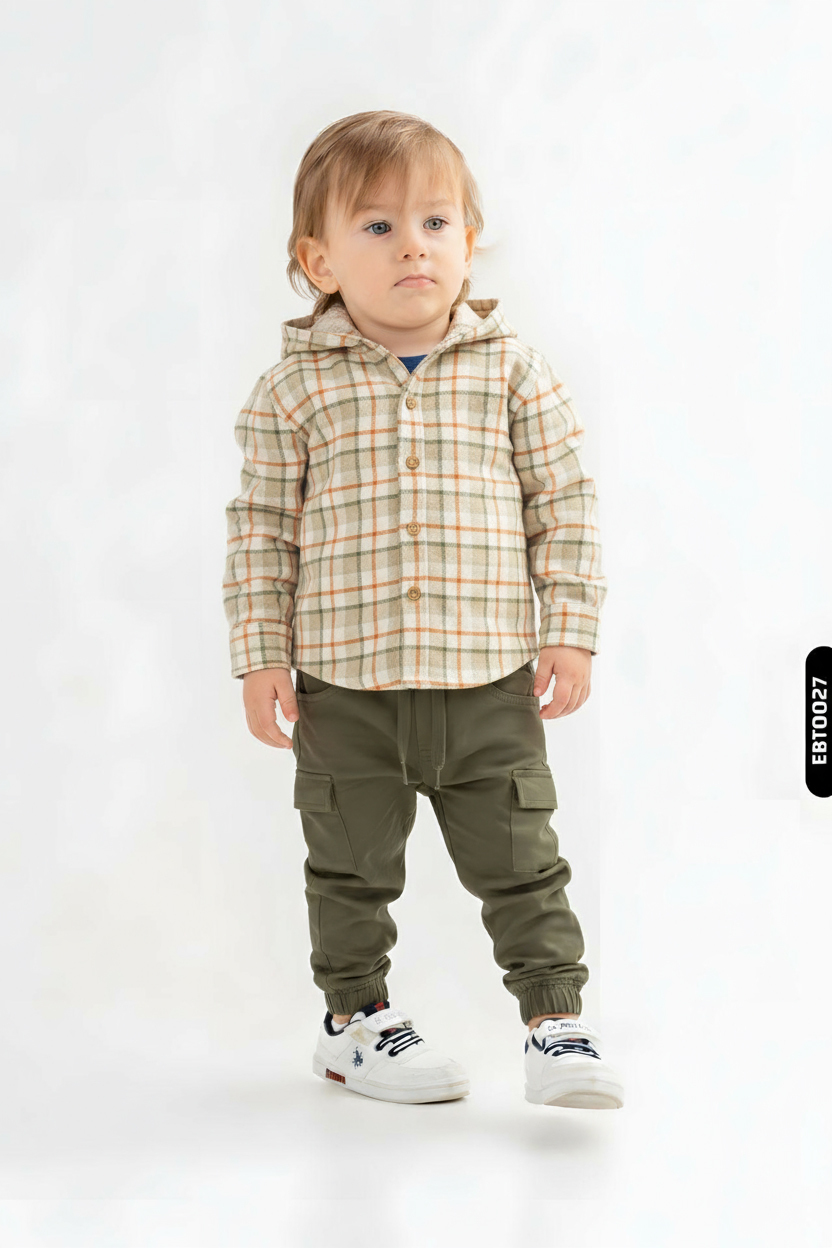 Erkek Çocuk Alt Üst Takım 1-5 Yaş 2533 Haki - 4