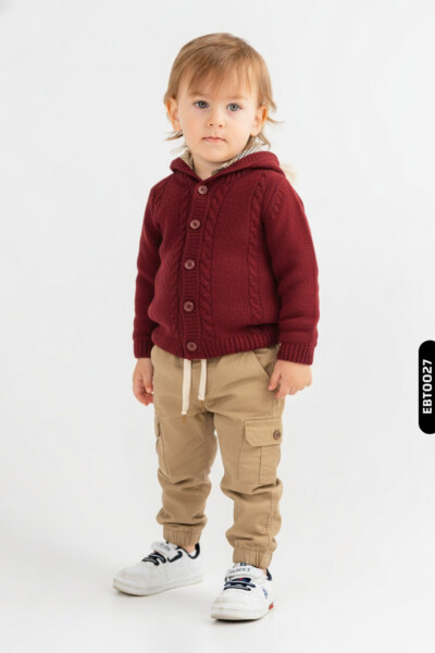 Erkek Çocuk Alt Üst Takım 6-36 Ay 2505 Bordo - Top Kids