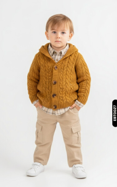 Erkek Çocuk Alt Üst Takım 6-36 Ay 2516 Turuncu - Top Kids