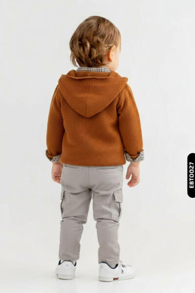 Erkek Çocuk Alt Üst Takım 6-36 Ay 2503 Kiremit - 3