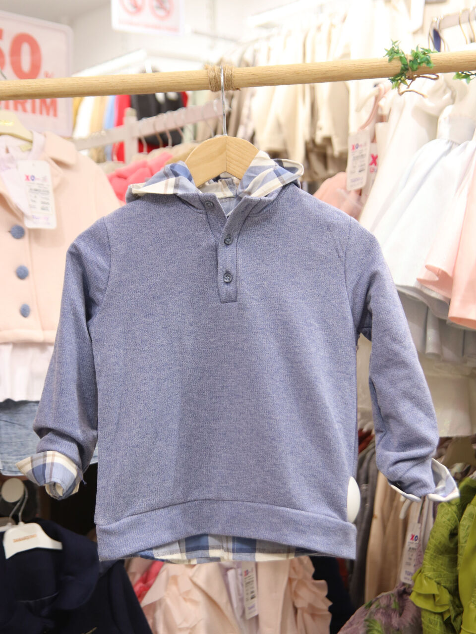 Erkek Çocuk Alt Üst Takım 3-8 Yaş 2703 Mavi - 8