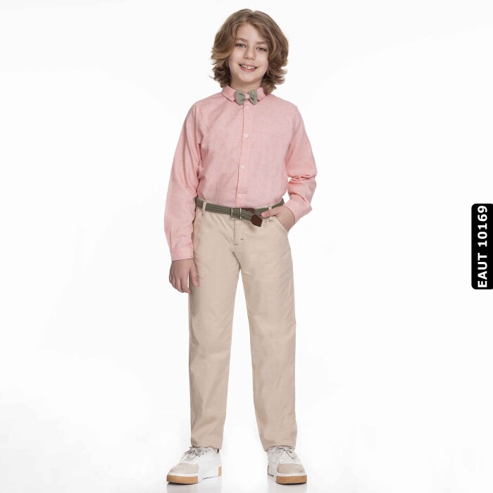 Ereke Alt Üst Takım 2-10 Yaş 6526 Eaut10169 Yeşil - Bej - 3