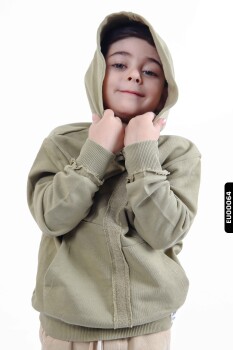 Erkek Çocuk Baskılı sweatshirt 3-7 Yaş 20241 - 4