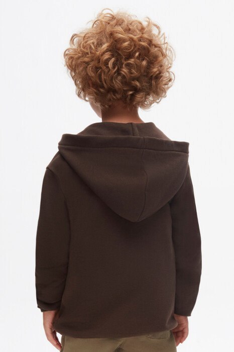 Erkek Çocuk Ceket 4-8 Yaş 47507 Kahverengi - 3