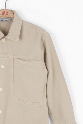 Erkek Çocuk Ceket 8-14 Yaş 48703 Krem - 3