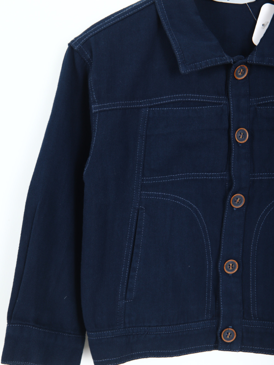 Erkek Çocuk Ceket 4-8 Yaş 48540 Lacivert - 2