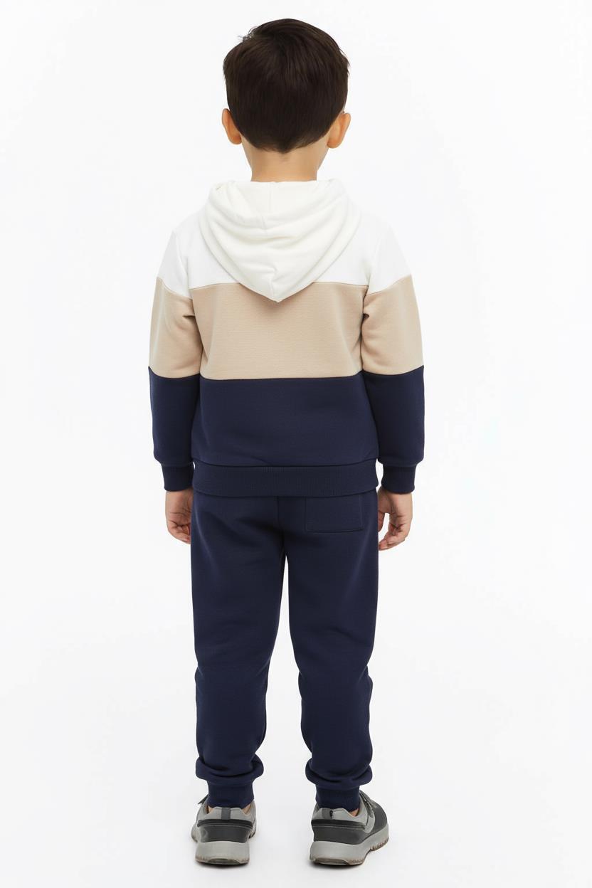Erkek Çocuk Eşofman Takım 1-4 Yaş 1006 Lacivert - 2