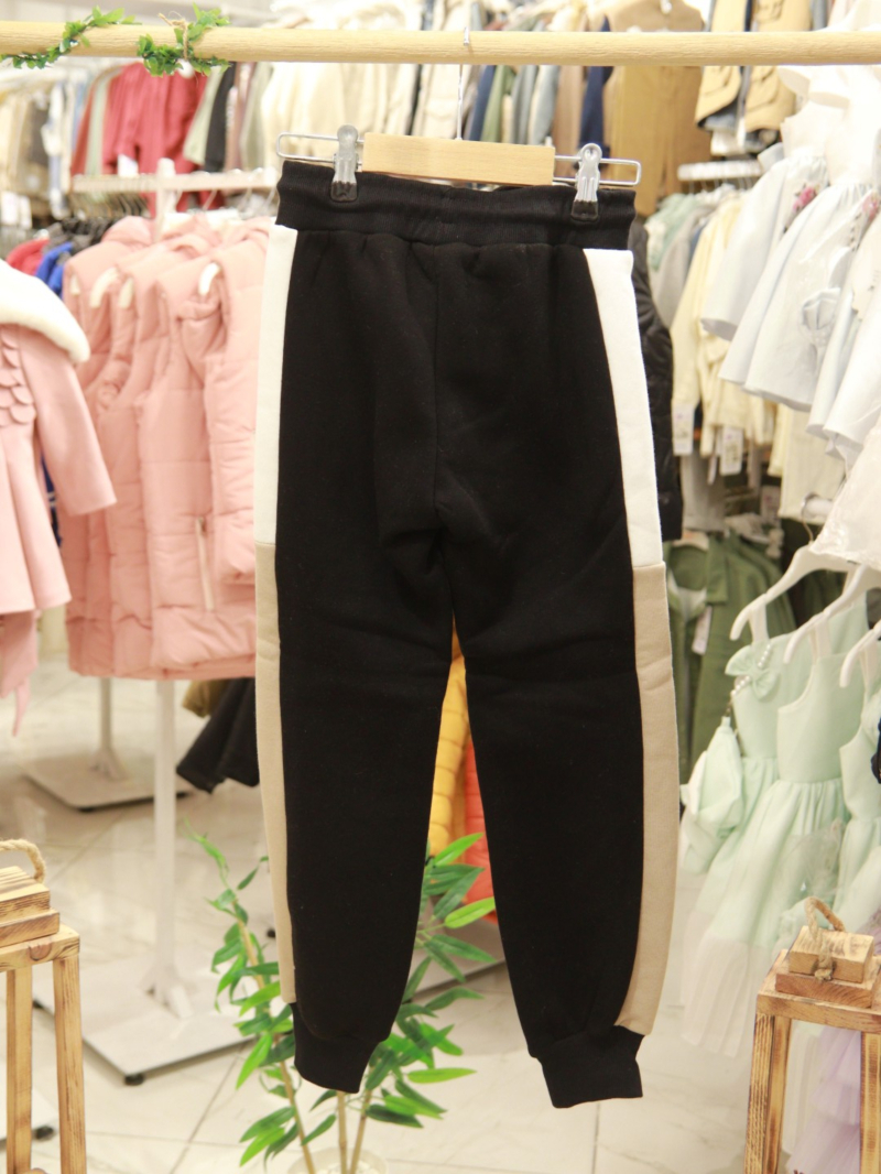 Erkek Çocuk Eşofman Takım 6-14 Yaş 1008 Siyah - 4