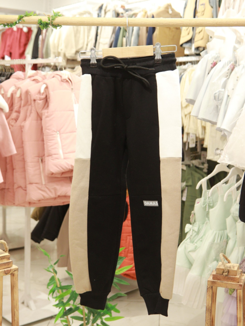 Erkek Çocuk Eşofman Takım 6-14 Yaş 1008 Siyah - 5