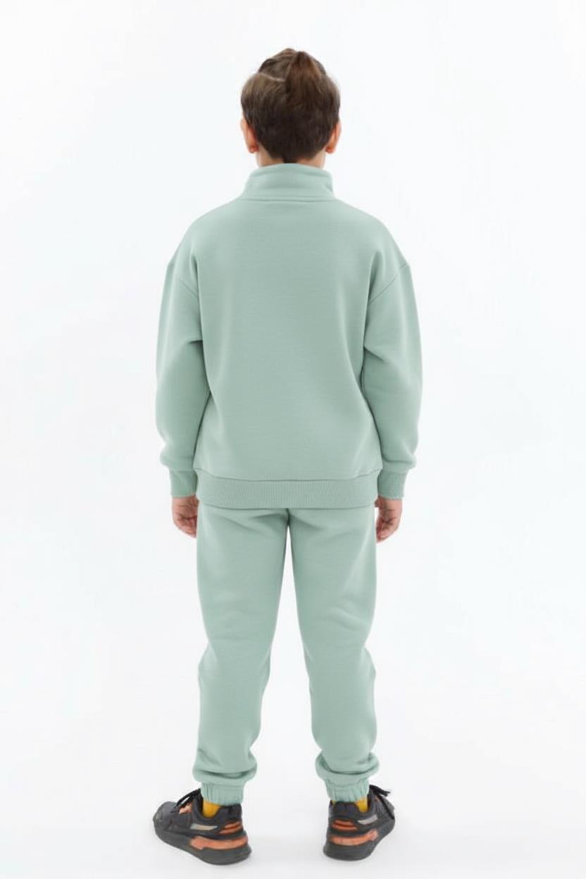 Erkek Çocuk Eşofman Takım 6-10 Yaş 1009 Mint - 2