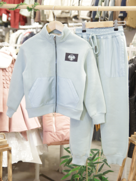 Erkek Çocuk Eşofman Takım 6-10 Yaş 1009 Mint - 3