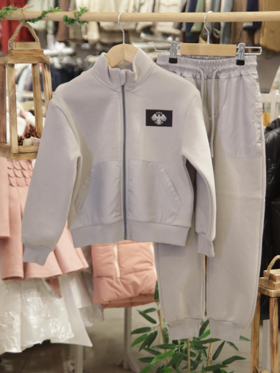 Erkek Çocuk Eşofman Takım 6-10 Yaş 1009 Gri - 3