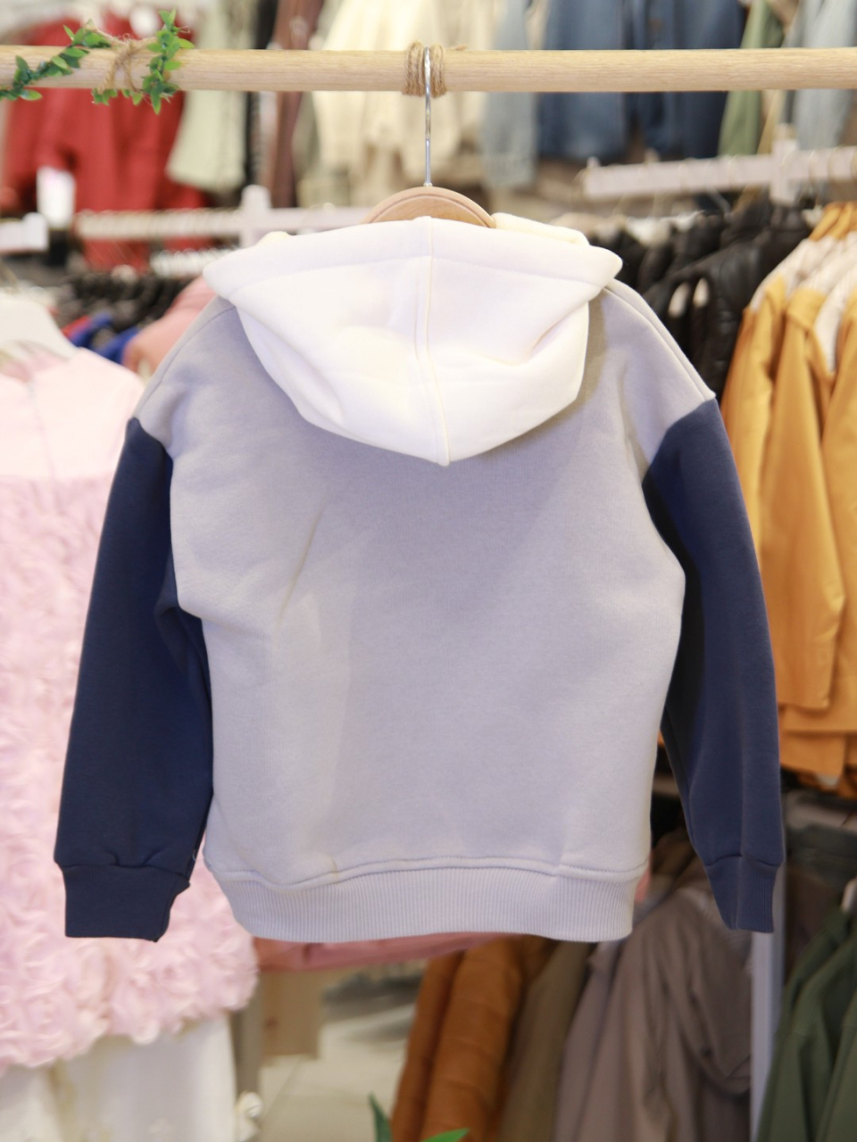 Erkek Çocuk Eşofman Takım 1-5 Yaş 7526 Gri - Lacivert - 6