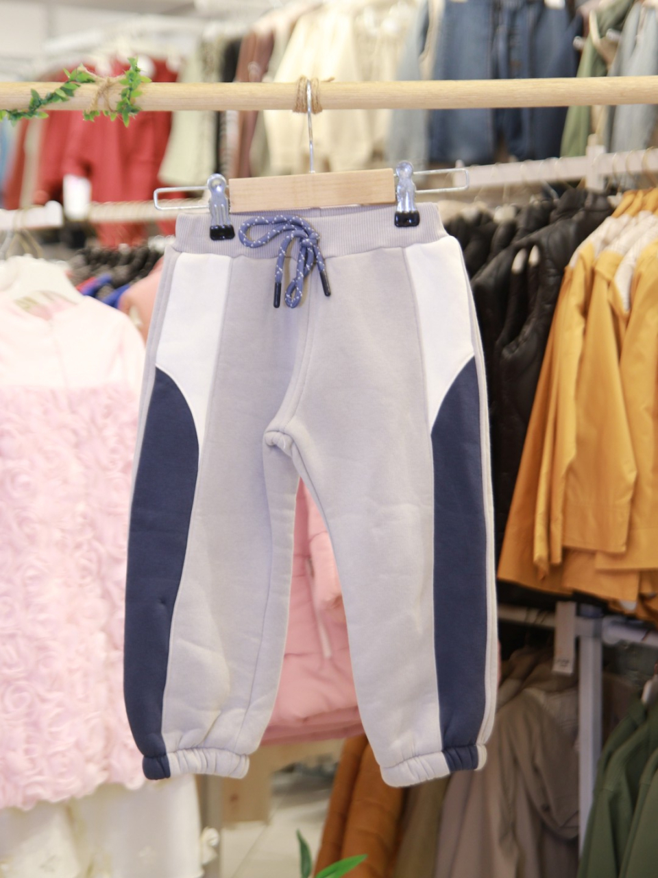 Erkek Çocuk Eşofman Takım 1-5 Yaş 7526 Gri - Lacivert - 7