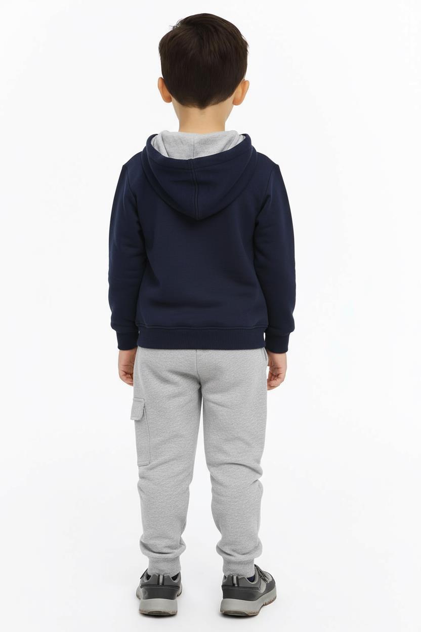 Erkek Çocuk Eşofman Takım 1-5 Yaş 7530 Lacivert - 2