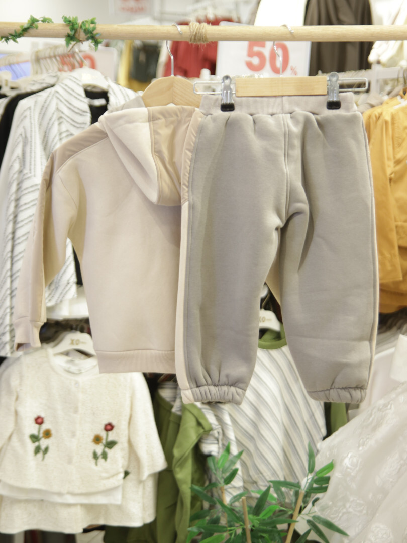 Erkek Çocuk Eşofman Takım 1-5 Yaş 7536 Bej - 5