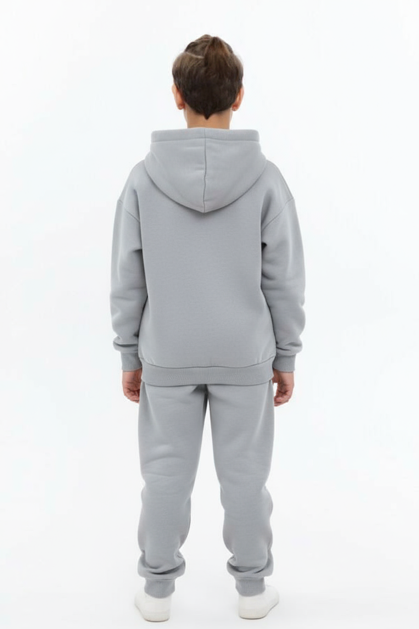 Erkek Çocuk Eşofman Takım 4-8 Yaş 7730 Açik Mavi - 2