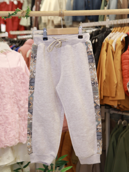 Erkek Çocuk Eşofman Takım 4-8 Yaş 7739 Ekru - 8