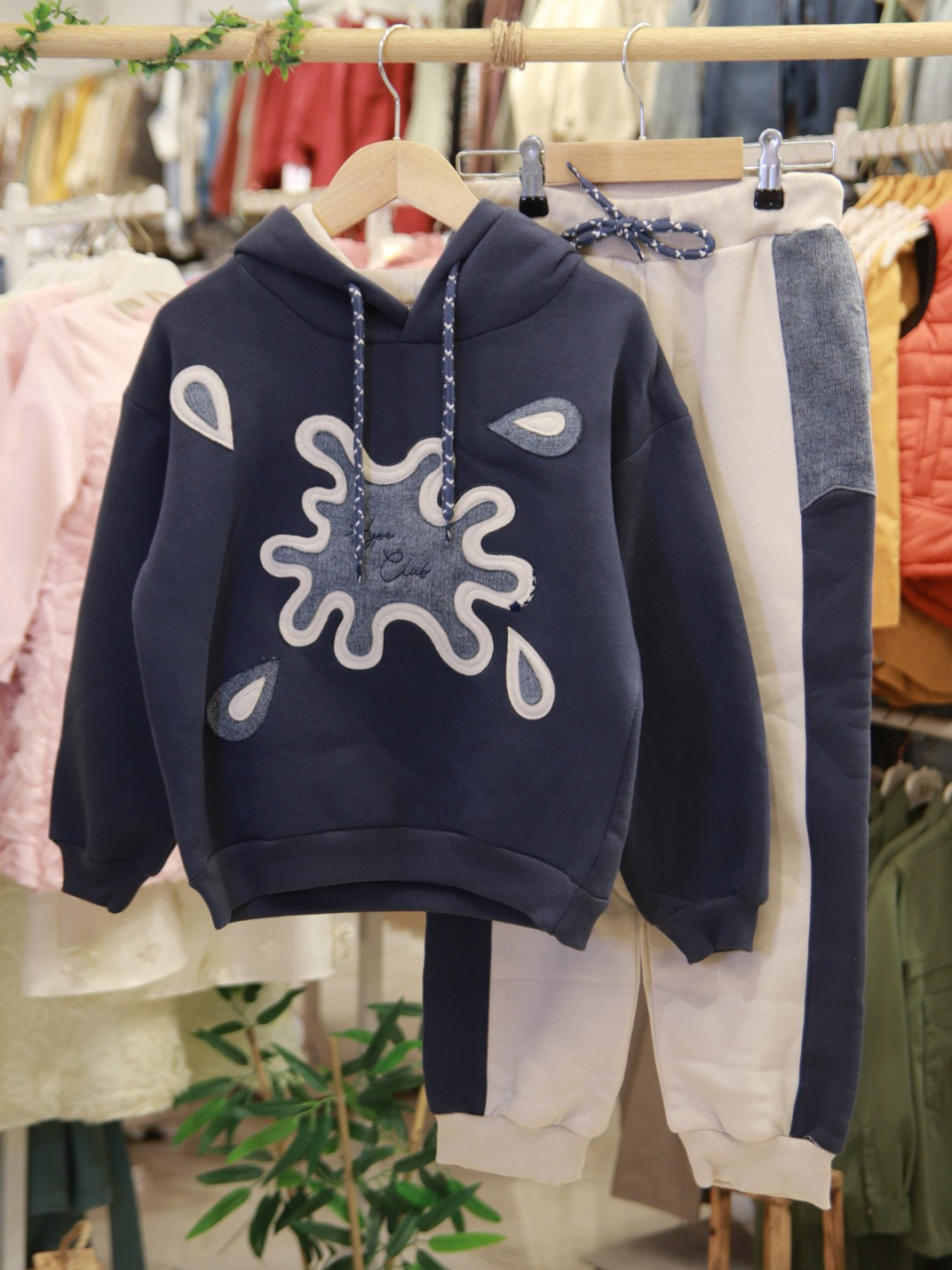 Erkek Çocuk Eşofman Takım 4-8 Yaş 7740 Lacivert - 6