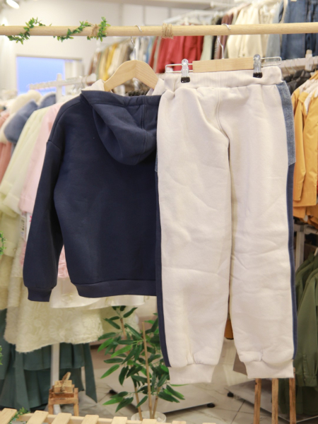 Erkek Çocuk Eşofman Takım 4-8 Yaş 7740 Lacivert - 7