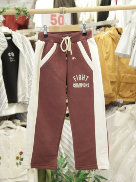 Erkek Çocuk Eşofman Takım 4-8 Yaş 7741 Bordo - 8