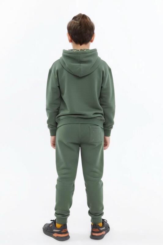 Erkek Çocuk Eşofman Takım 8-12 Yaş 7916 Mint - 2