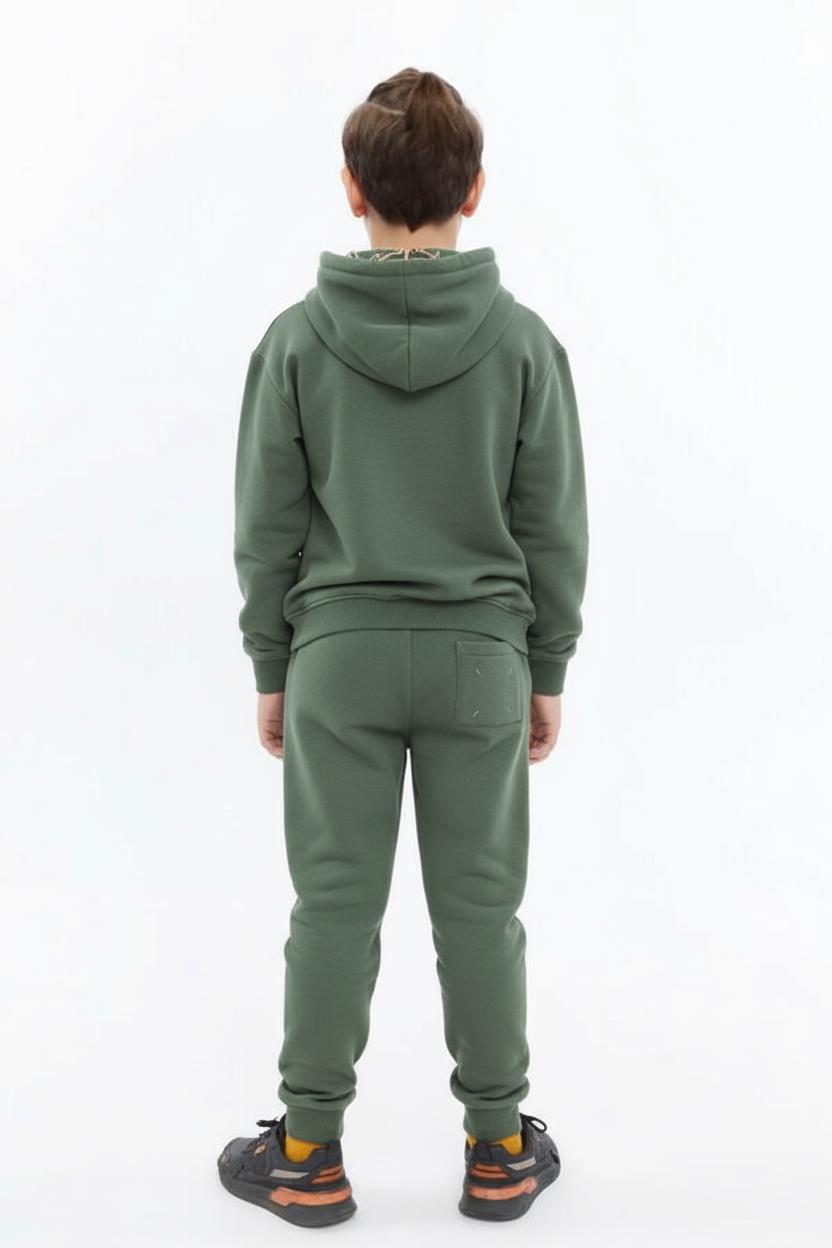 Erkek Çocuk Eşofman Takım 8-12 Yaş 7916 Mint - 2