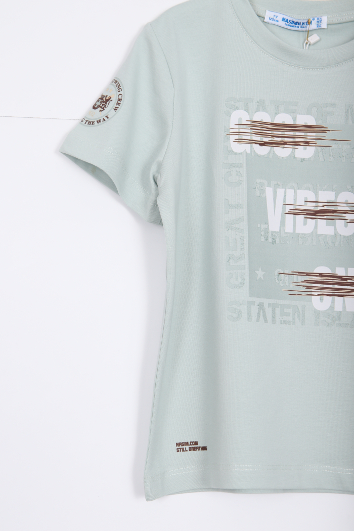 Erkek Çocuk Eşofman Takım 6-15 Yaş 2074 Mint - 3