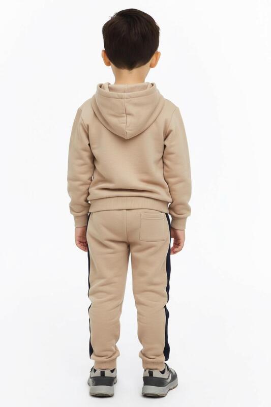 Erkek Çocuk Eşofman Takım 1-4 Yaş 29602 Gri - 2