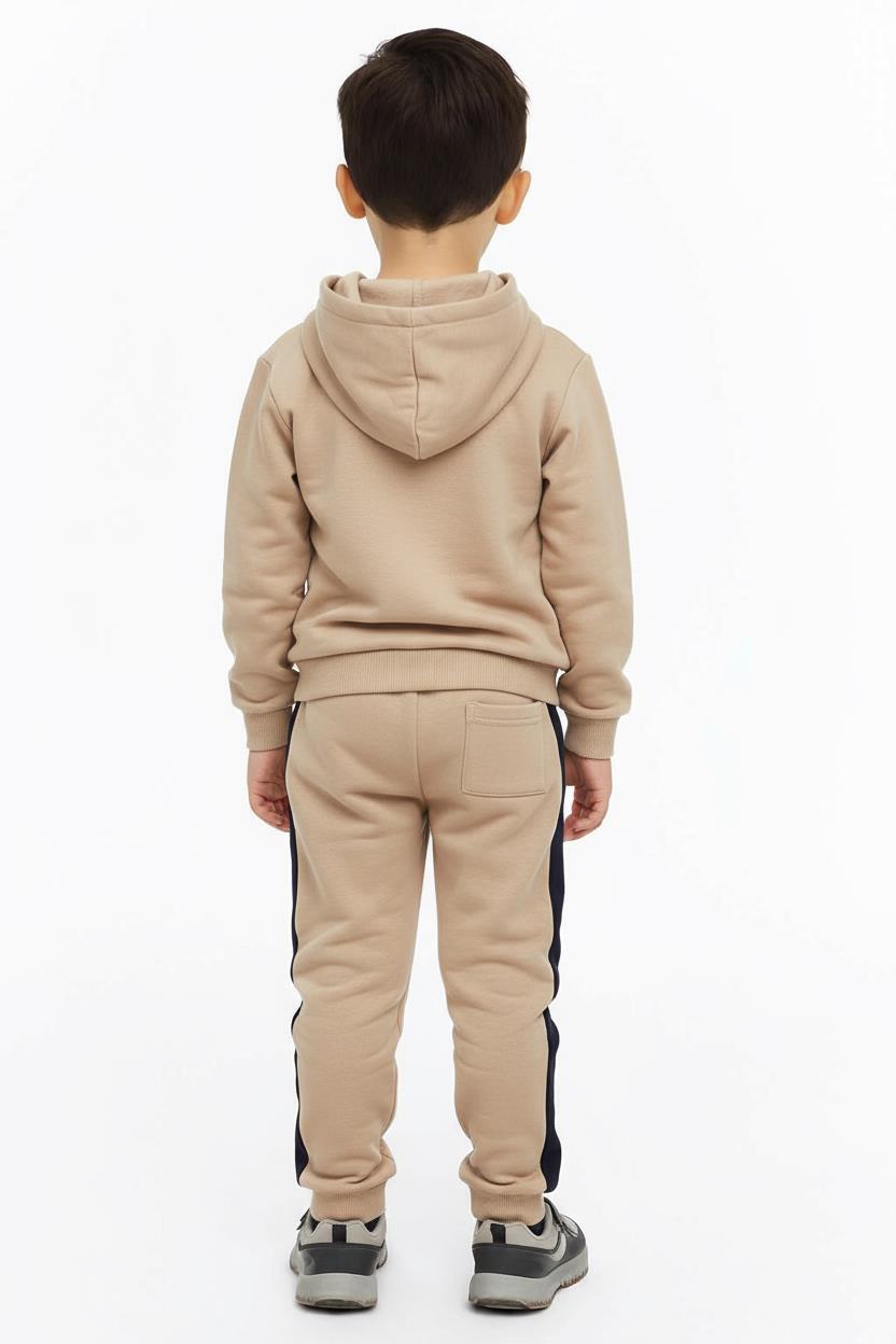 Erkek Çocuk Eşofman Takım 1-4 Yaş 29602 Gri - 2