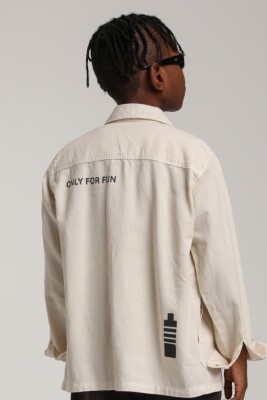 Erkek Çocuk Gömlek 4-8 Yaş 2550 Ekru - 2