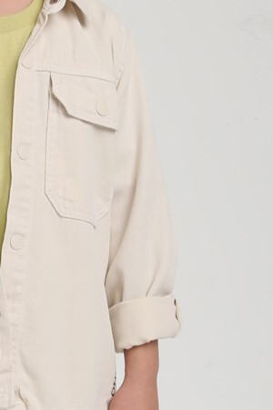 Erkek Çocuk Gömlek 1-4 Yaş 2551 Taş Rengi - 4