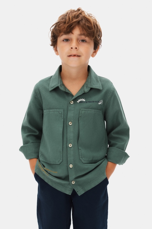 Erkek Çocuk Gömlek 4-8 Yaş 49511 - 1