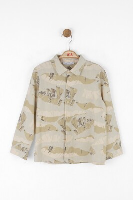 Erkek Çocuk Gömlek 4-8 Yaş 48529 Yeşil - NK KİDS