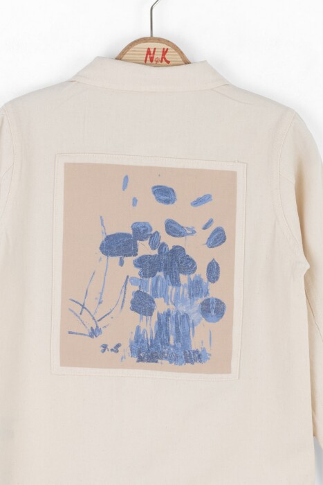 Erkek Çocuk Gömlek 4-8 Yaş 48508 Krem - 4